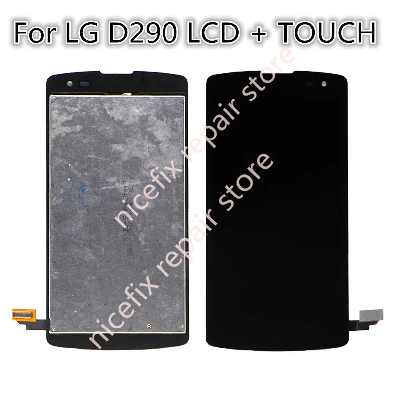 ЖК дисплей с сенсорным экраном и дигитайзером в сборе экран для LG D290 D290N D295 LS660 LS660P