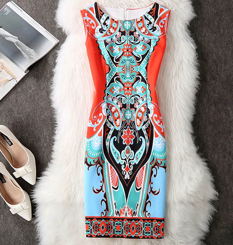 2017 пикантные женские летние платья элегантные черные без рукавов по колено