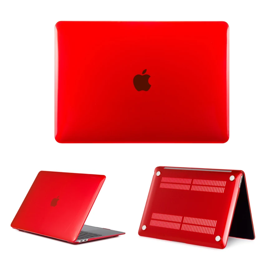 Кристально чистый чехол для Macbook Air 11 13 ноутбука прозрачный ПВХ A1466 A1465 чехол|Сумки