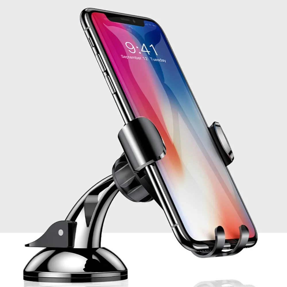 360 градусов Универсальный держатель gravity для автомобиля телефона gps подставка iPhone