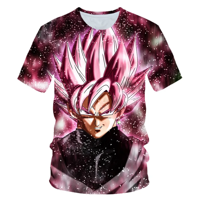 PT-220 Dragon Ball Z футболки для мужчин Летняя мода 3D принт Супер Saiyajin Сон Гоку черный Zamasu Вегета дракон футболка Топы корректирующие - Цвет: PT-220