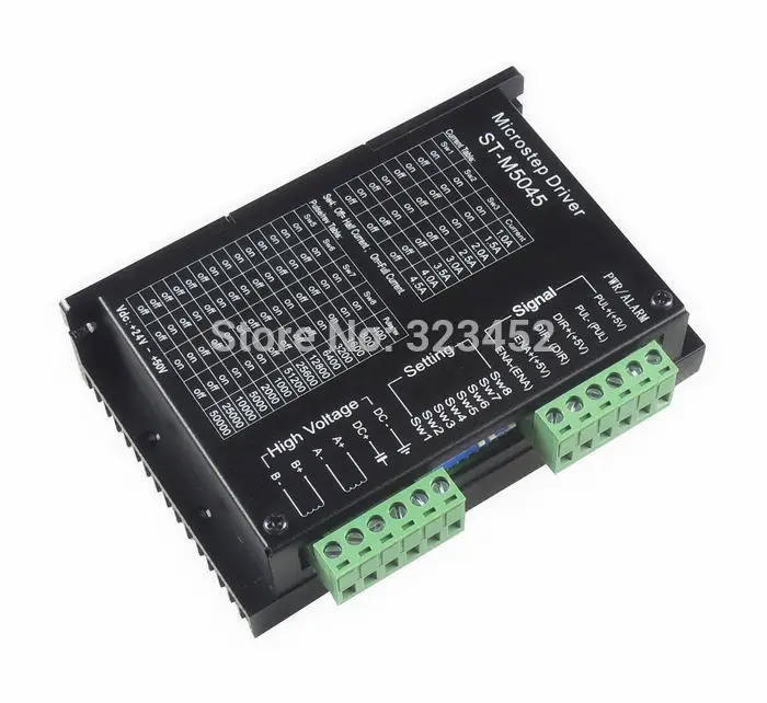 4 шт./лот бесплатная доставка 24 50VDC 256 деление M542 CNC микро шаговый двигатель 2M542