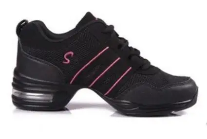 Женские кроссовки для фитнеса дышащие в стиле джаз и хип хоп сальсы танцевальная