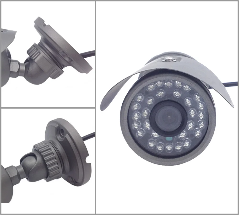 Уличная Водонепроницаемая камера видеонаблюдения 700TVL аналоговая ночного