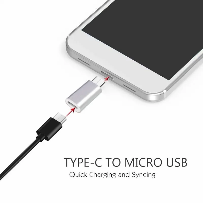 Адаптер Micro USB C Type-C для OnePlus 5 3T Huawei P9 Plus Lenovo ZUK Z1 Z2 Nexus 5X 6P Meizu Pro 6 Xiaomi mi a1 Mi4c TypeC |