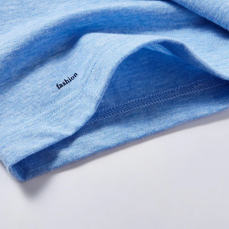 Men Short Sleeve T Shirt turn down Collar tshirt Summer 2019 new casual Lapel T-shirt cotton tshirts Tops Tees | Мужская одежда