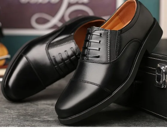 Новые мужские качественные туфли из лакированной кожи Zapatos de hombre черные кожаные