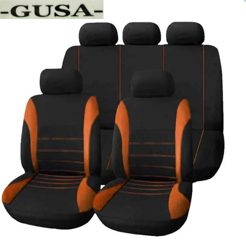 Универсальные чехлы на автомобильные сиденья для ford ranger focus 2 fusion mk2 mondeo mk4 mk3 kuga, автомобильные аксессуары, защита для автомобильных сидений