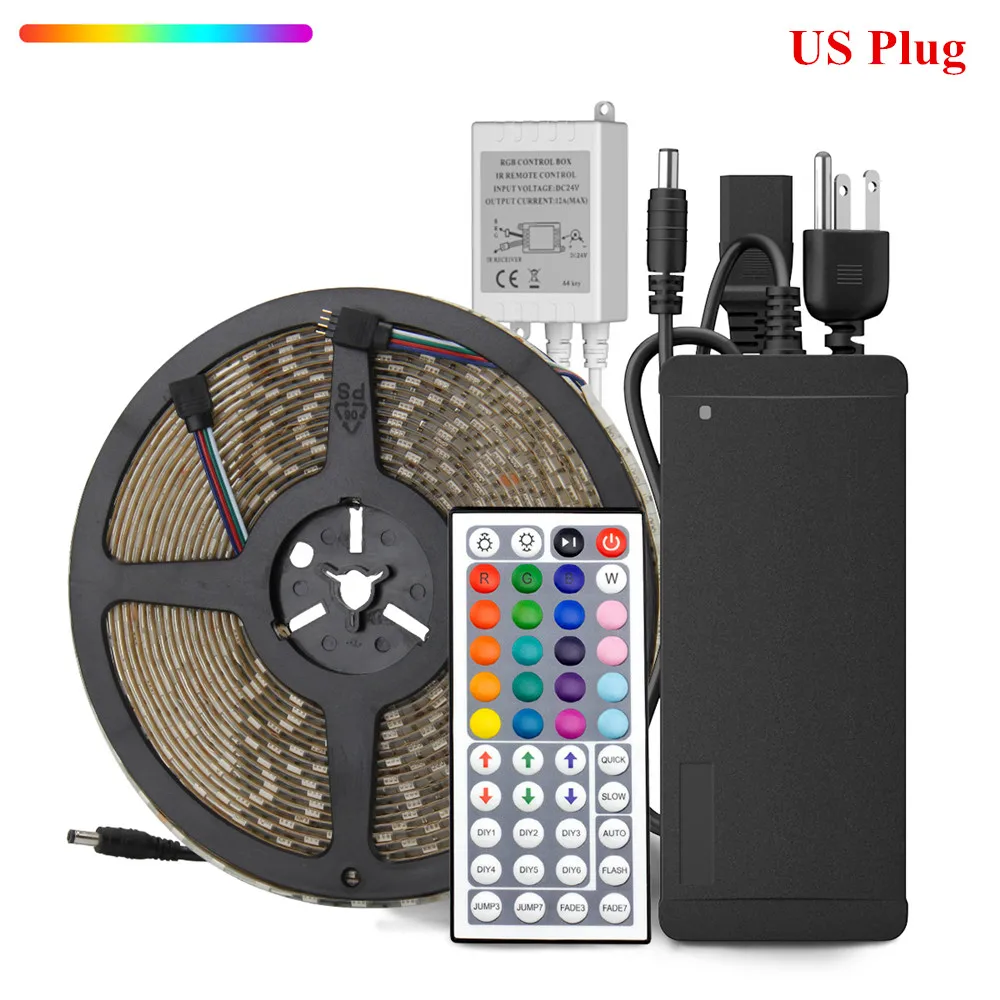 SuperNight 5050 RGB Светодиодные ленты Комплект 10 м 60 светодио дный s/М DC 24 V IP65