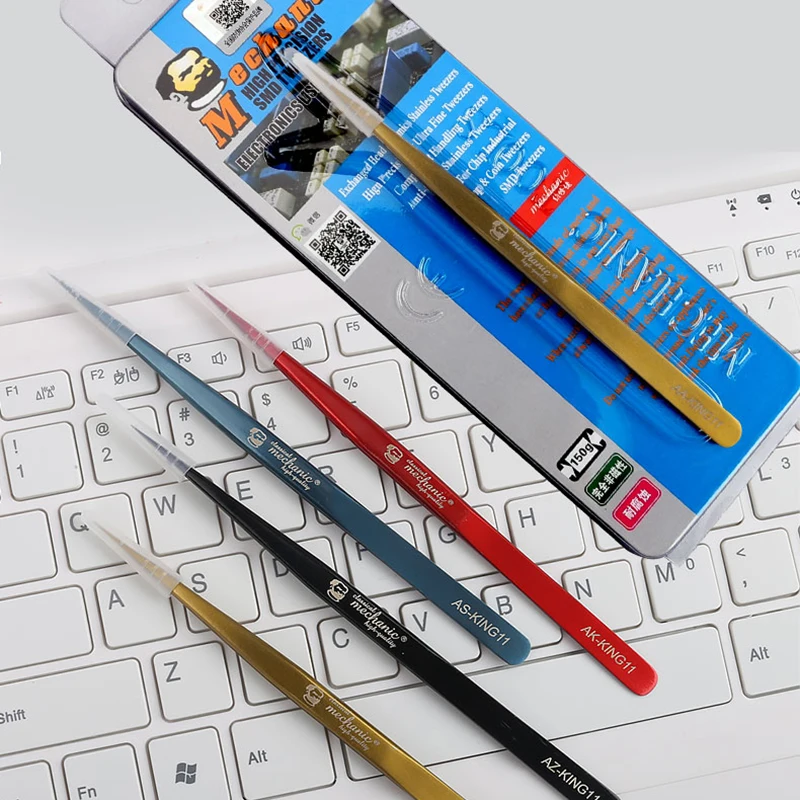 SAYTL промышленный Высокоточный цветной пинцет зажим для материнской платы PCB