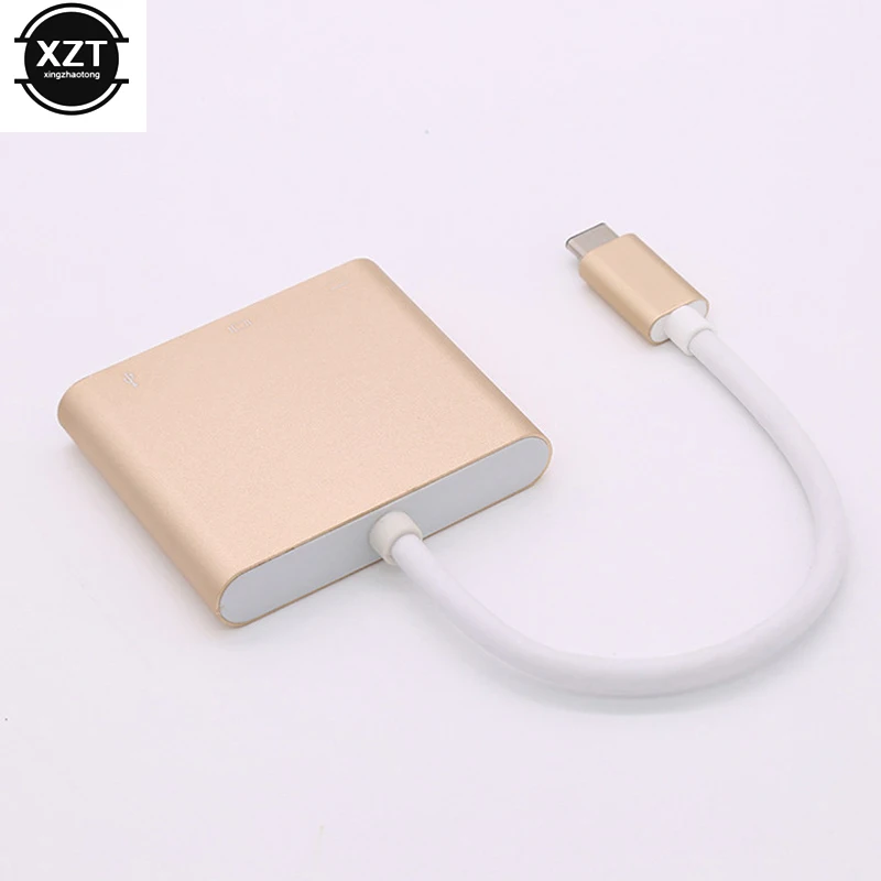 Высококачественный USB-концентратор с Type C на HDMI 3 0 USB-адаптер несколькими портами