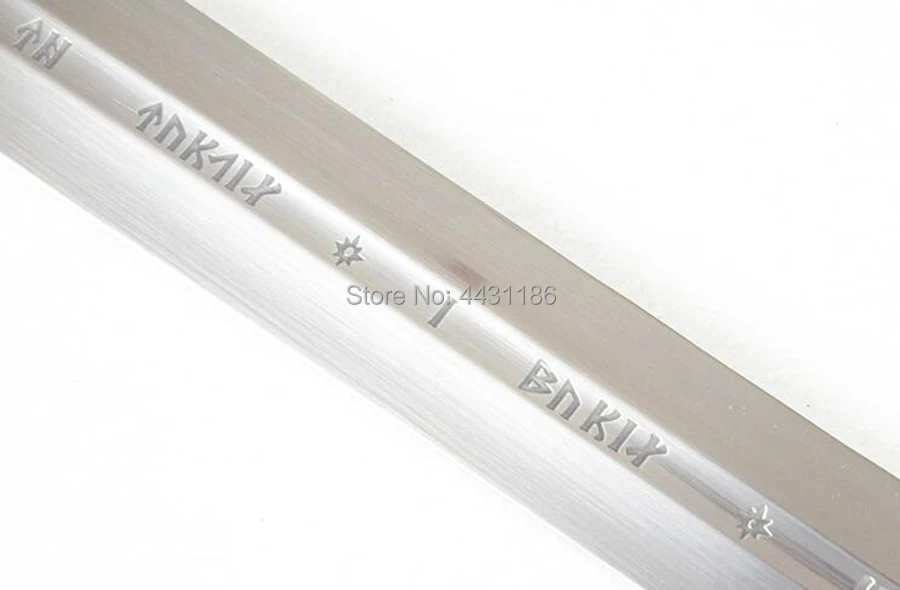 Lord of the Rings Anduril The Sword of Aragon holy sword Stainless Steel Blade Sharp Home Decorate Collection Real Knife Swords