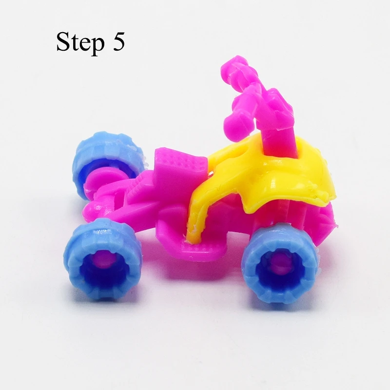 

5pcs/lot DIY Assemble Beach Motorcycle Self-Locking Bricks Toys for Kids Gift