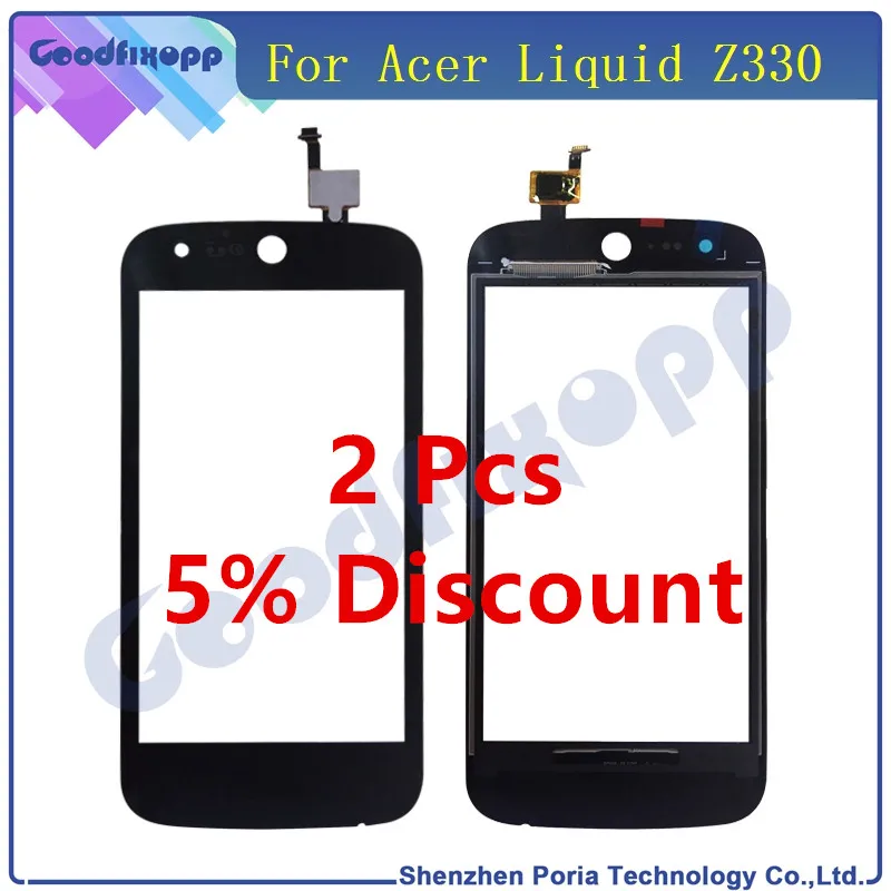 Сенсорная панель для телефона Acer Liquid Z330 ЖК дисплей сенсорный экран дигитайзер