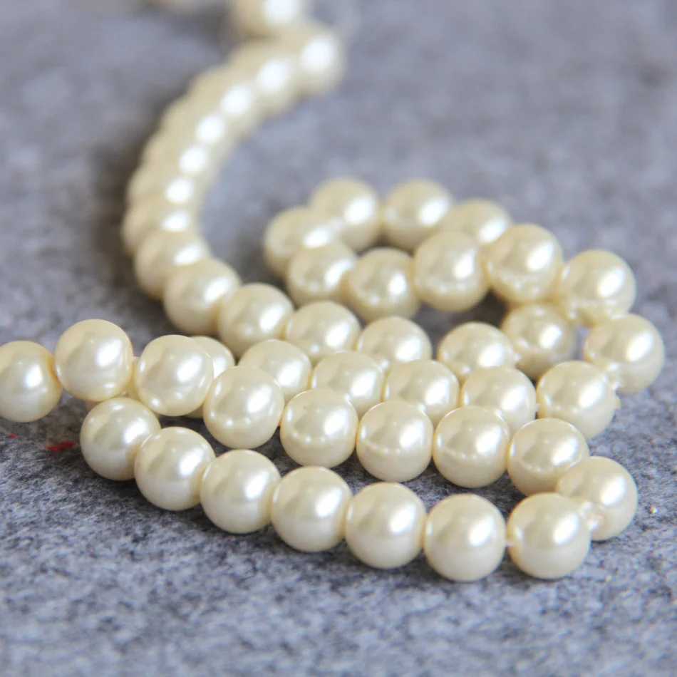 Новые модные высококачественные белые бусины в виде ракушек подарок для женщин