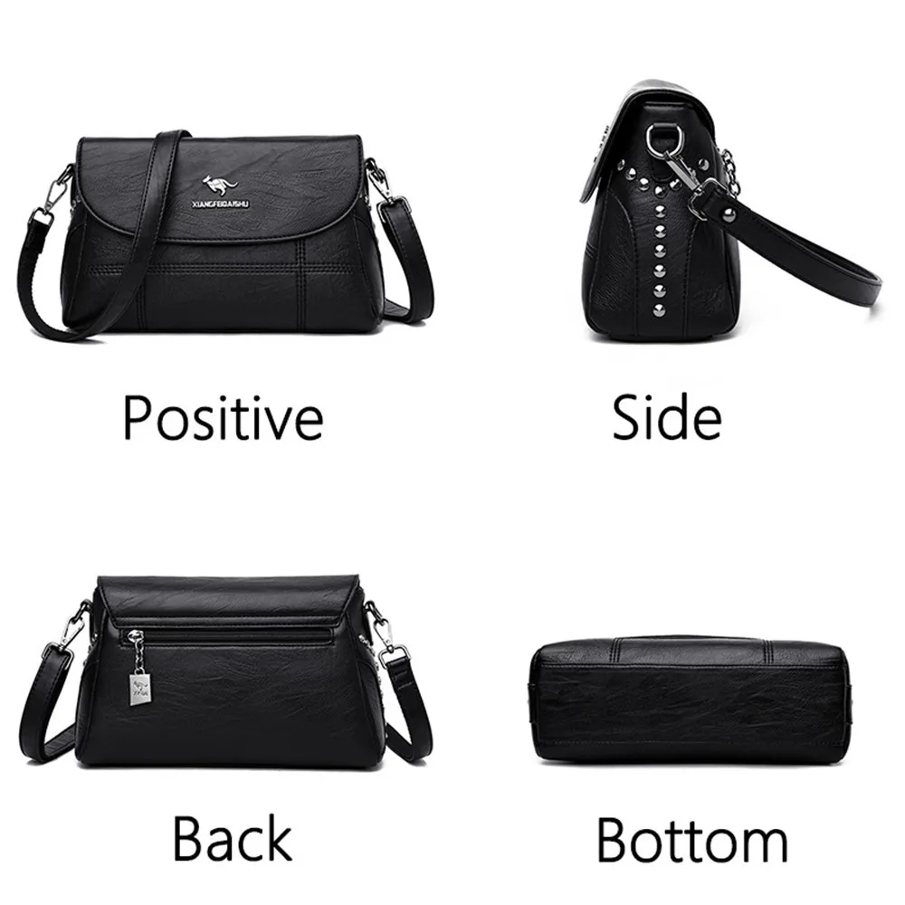 Женская сумка с откидной крышкой через плечо женская сумка-мессенджер модная