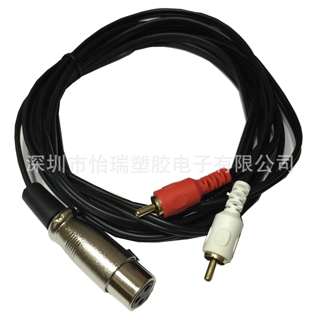Линейный Rca аудио линии 2RCA к XLR матери двойной лотос терне кабель 1 5 м|Соединители|