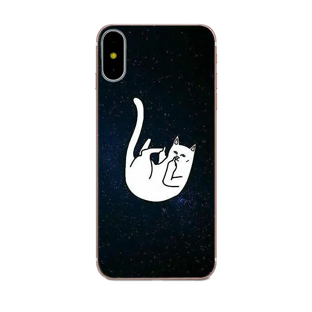 as picture Rip N Dip Cat для Apple IPhone X XS Max XR 4 4s 5 5C 5S SE 6 6S 7 8 Plus Мягкий чехол из ТПУ для телефона - Цвет: as picture