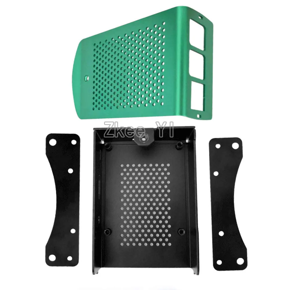 Новейший алюминиевый чехол с радиатором совместимый для модели Pi 3 B + 2