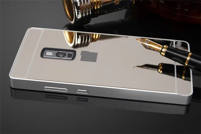 Чехол One Plus OnePlus 2 Two металлический каркас с покрытием чехол зеркальной задней