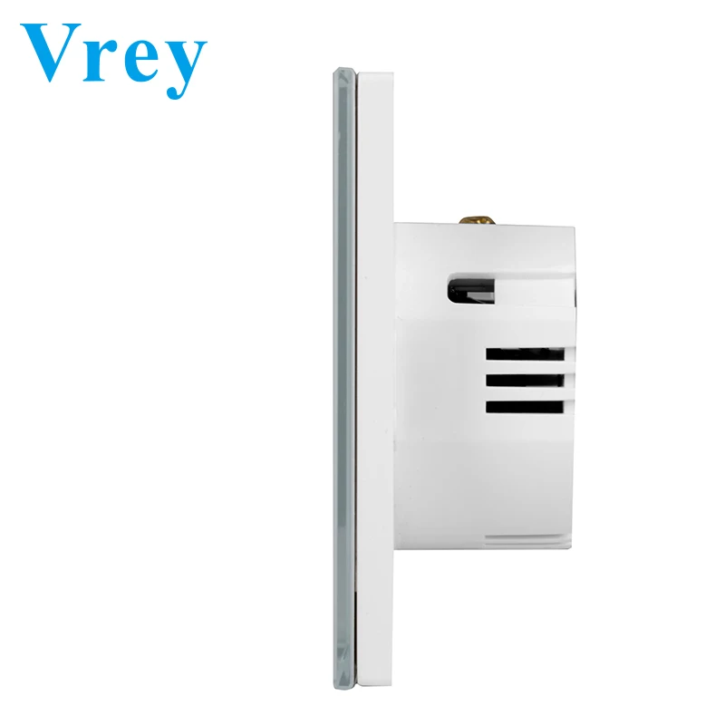 Vrey бренд сенсорный выключатель прерыватель 2кан1way света AC110 220V настенный смарт