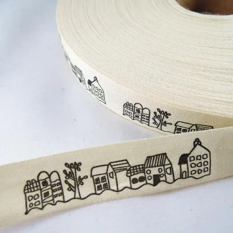 5 ярдов/партия, атласная лента для шитья и упаковки, 6/8 дюйма, 20 мм, 100% хлопок