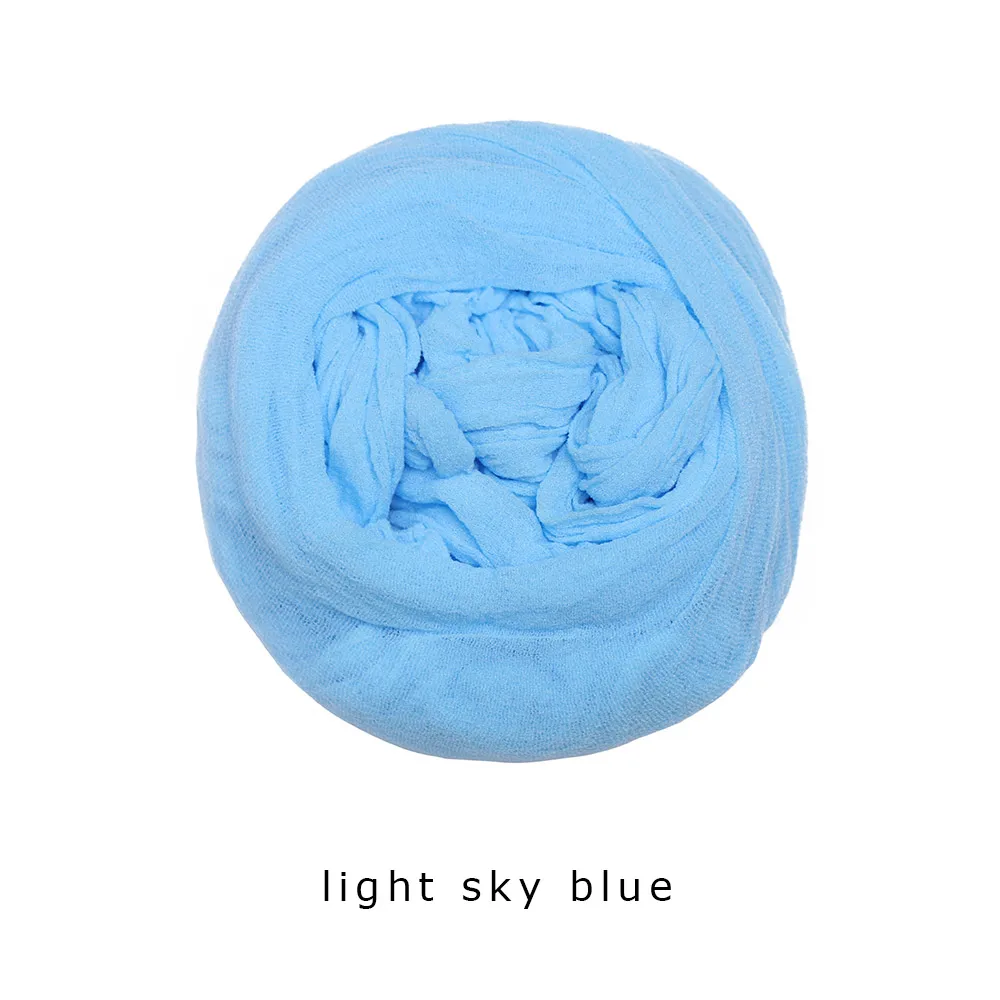 light sky blue 5 шт., разноцветные нейлоновые чулки, цветочный материал, растягивающийся чулок, аксессуар ручной работы, для свадьбы, дома, сделай сам, нейлоновый цветок - Цвет: light sky blue