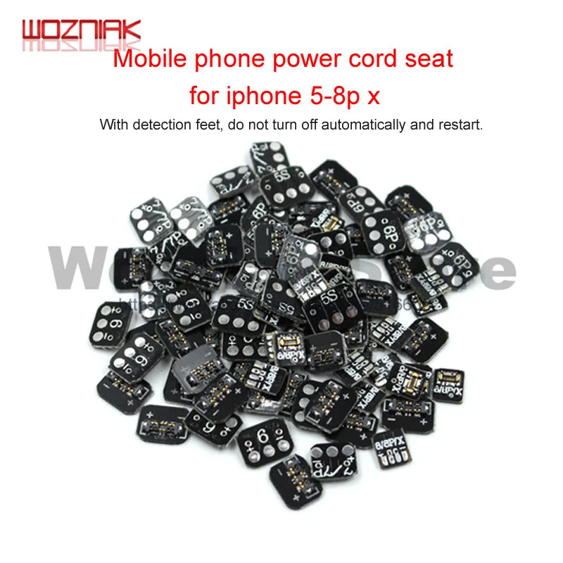 Силовой коннектор WOZNIAK постоянного тока для iPhone 5 5S SE 6G 6S Plus 7 7plus 8 8Plus X инструменты