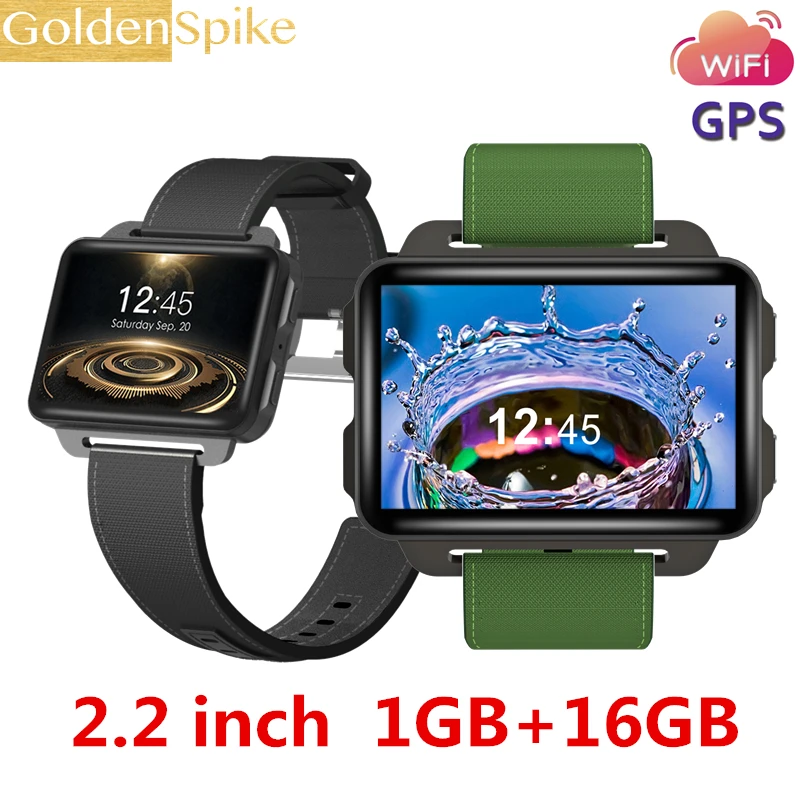 Смарт часы 3g gps DM99 2 дюймов Android 5 1 аккумулятор MTK6580 1200 мА/ч Bluetooth сердечный ритм