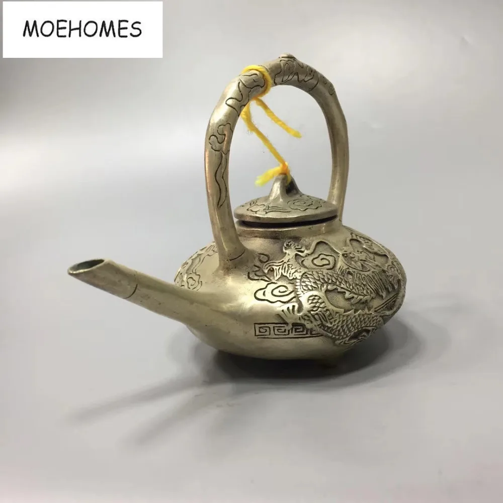 Moehome Китай коллекционный домашний декор старинная фотография 3 фута Дракон узор