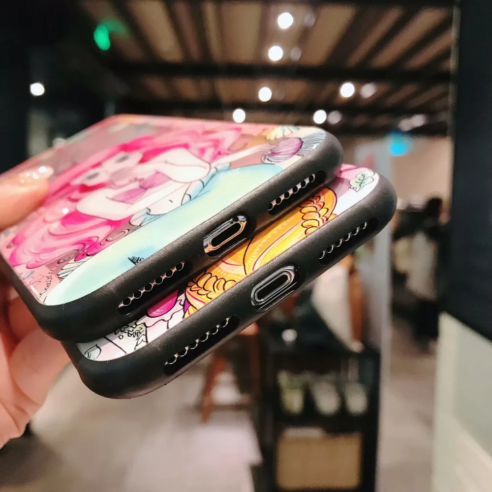 Чехол для iphone X XR XS Max закаленное стекло чехол 8 7 Plus 6 6S |