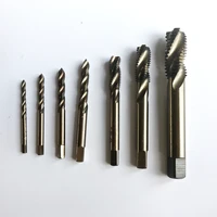 hss m35 co5 full cnc grinded 9pcs spiral machine for stainless steel taps screw taps hss m2 m2 5 m3 m4 m5 m6 m8 m10 m12