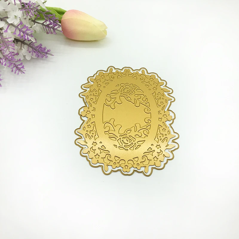 Julyarts 2019 Новинка Лидер продаж Фольга пластины цветок металлический Трафаретный