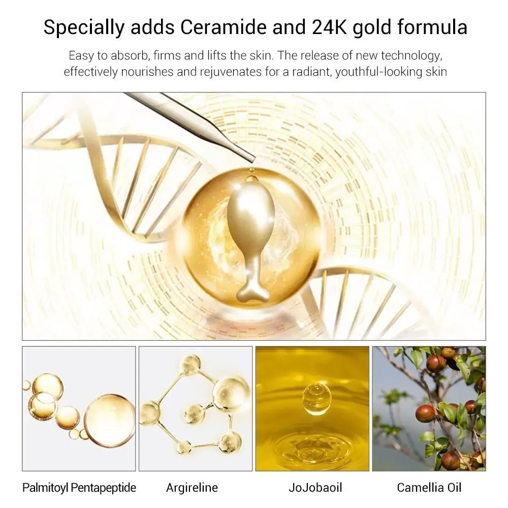 LANBENA морщины у глаз тонкая сыворотка 5 темные Антивозрастные патчи золотой