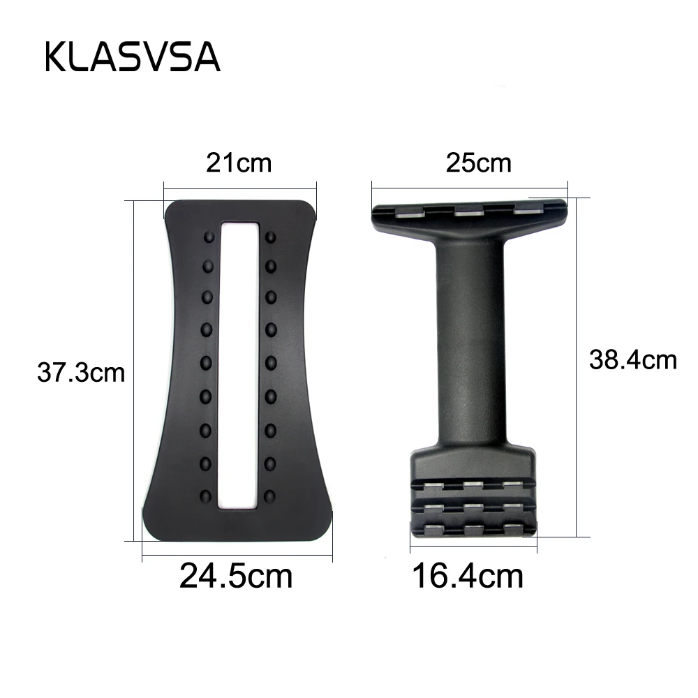 KLASVSA Back Stretcher Massager Neck Waist Magic Support Home Muscle Stimulator Pain Relief Relaxation Fitness Equipment |