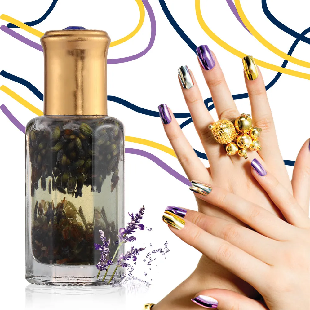 15 мл действительно гербарий ногтей искусство кутикулы масло ролик бутылка ревитализатор кутикулы Лечение ногтей питательное масло инструменты для ухода за ногтями