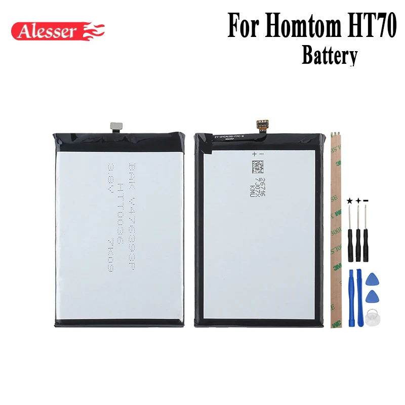 Алессер для HOMTOM HT70 аккумулятор 10000 мАч 100% Новый Сменный аксессуар Аккумуляторы