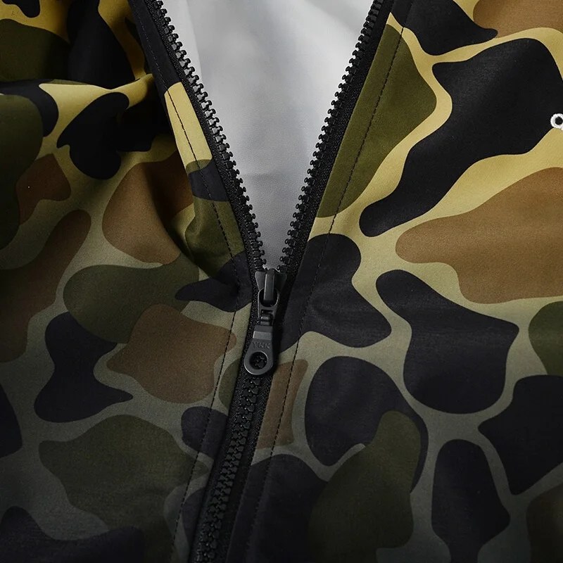 Оригинальный Новое поступление 2018 Adidas Originals Camo WB мужская куртка с капюшоном