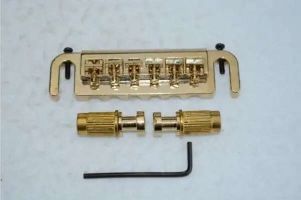 Хромированная заглушка для моста в стиле Badass электрогитары LP Gold|bridge tailpiece|tailpiece