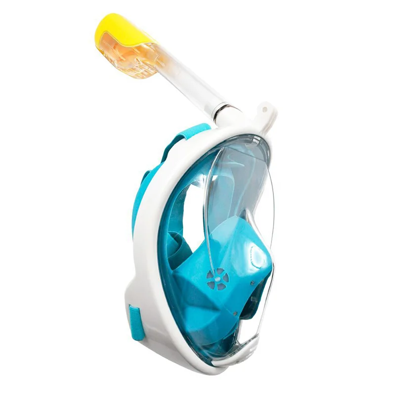 2018 Full dry Diving Mask Underwater Scuba Anti Fog Face Snorkeling Set waterproof Respiratory masks Dive Equipment | Спорт и