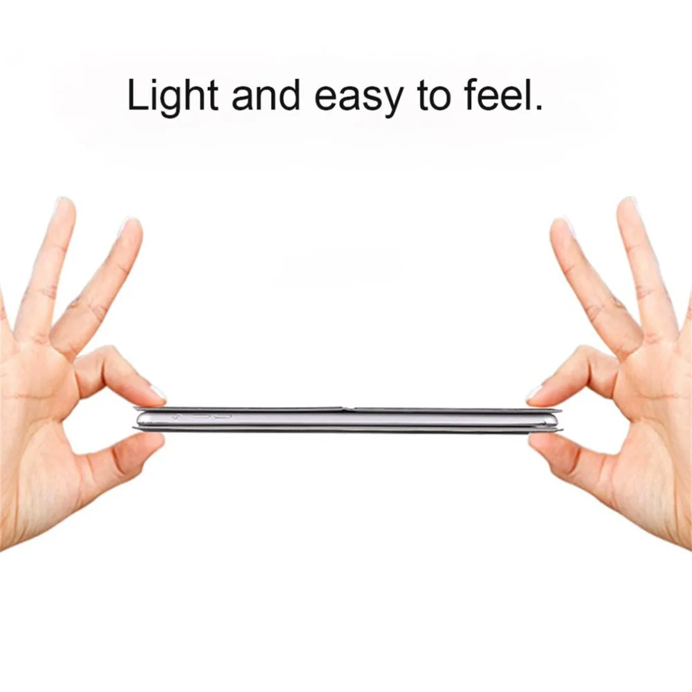 Универсальный ультра тонкий беспроводной Bluetooth клавиатура чехол складной