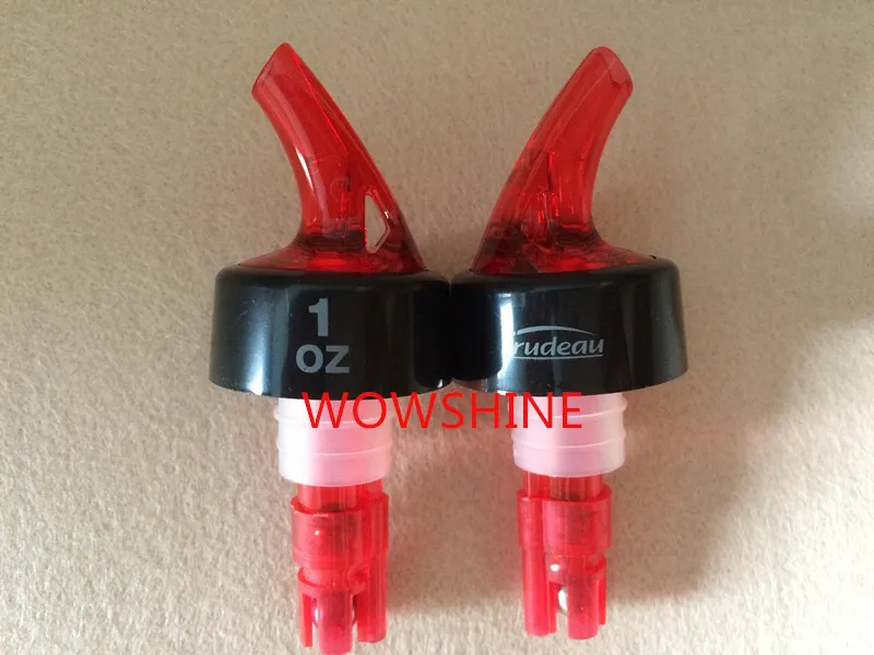 В продаже! Заводская Бесплатная доставка 1 унция красное мерное вино pourer с