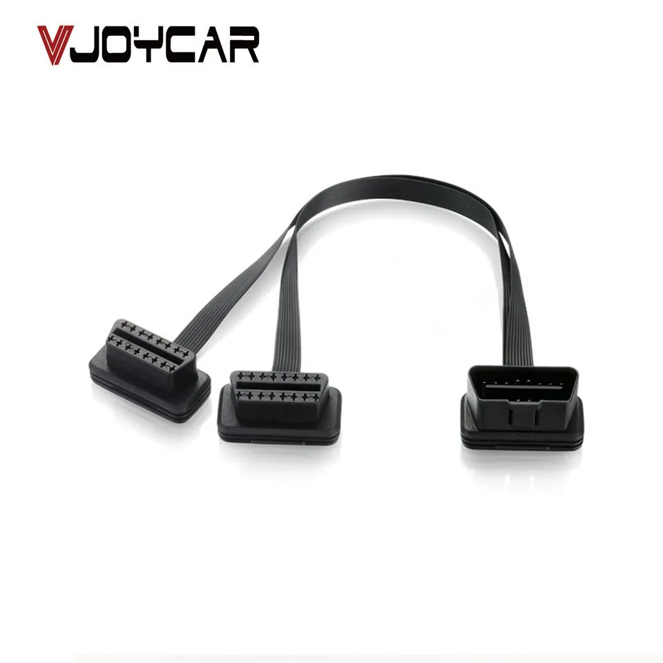 Удлинительный кабель OBD2 OBD II 1 2 16 контактный интерфейс Plug and Play универсальный для