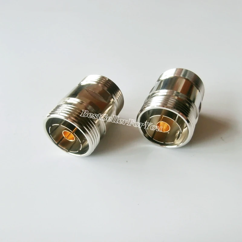 

1Pcs 7/16 DIN female to 7/16 female L29 jack RF connector straight F/F Adapter