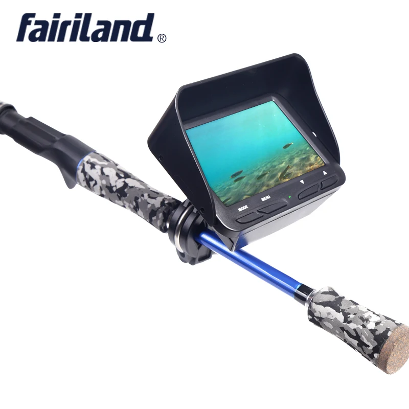 Портативный рыболокатор для подледной рыбалки ЖК дисплей 4 3 дюйма камера 2 0 МП
