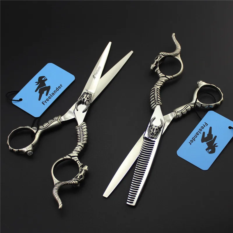 6 дюймов Профессиональные Парикмахерские ножницы для стрижки и филировки волос