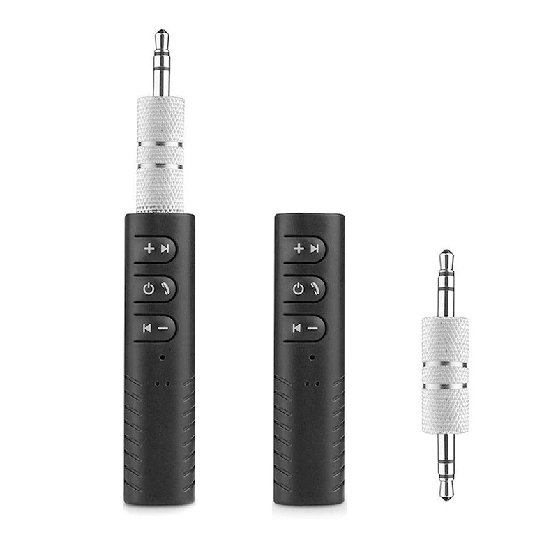 Rovtop Мини Bluetooth приемник автомобильный комплект беспроводной громкой связи 3,5 мм разъем AUX адаптер приемник аудио адаптер автомобильный Динамик гарнитуры Z2