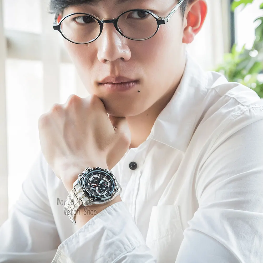 Часы Casio Edifice часы мужские лучший бренд класса люкс кварцевые часы водонепроницаемые световой хронограф мужские часы F1 гоночный элемент спортивные военные часы relogio masculino reloj hombre erkek kol saati 550