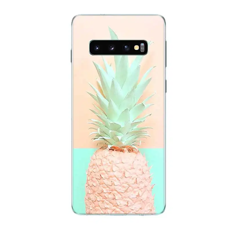 Colorful Pineapple Soft Rubber Case For Samsung Galaxy S9 S8 A6 A8 J4 J6 Plus + J8 A7 A9 2018 S7 S6 Edge Note 9 8 Cover |