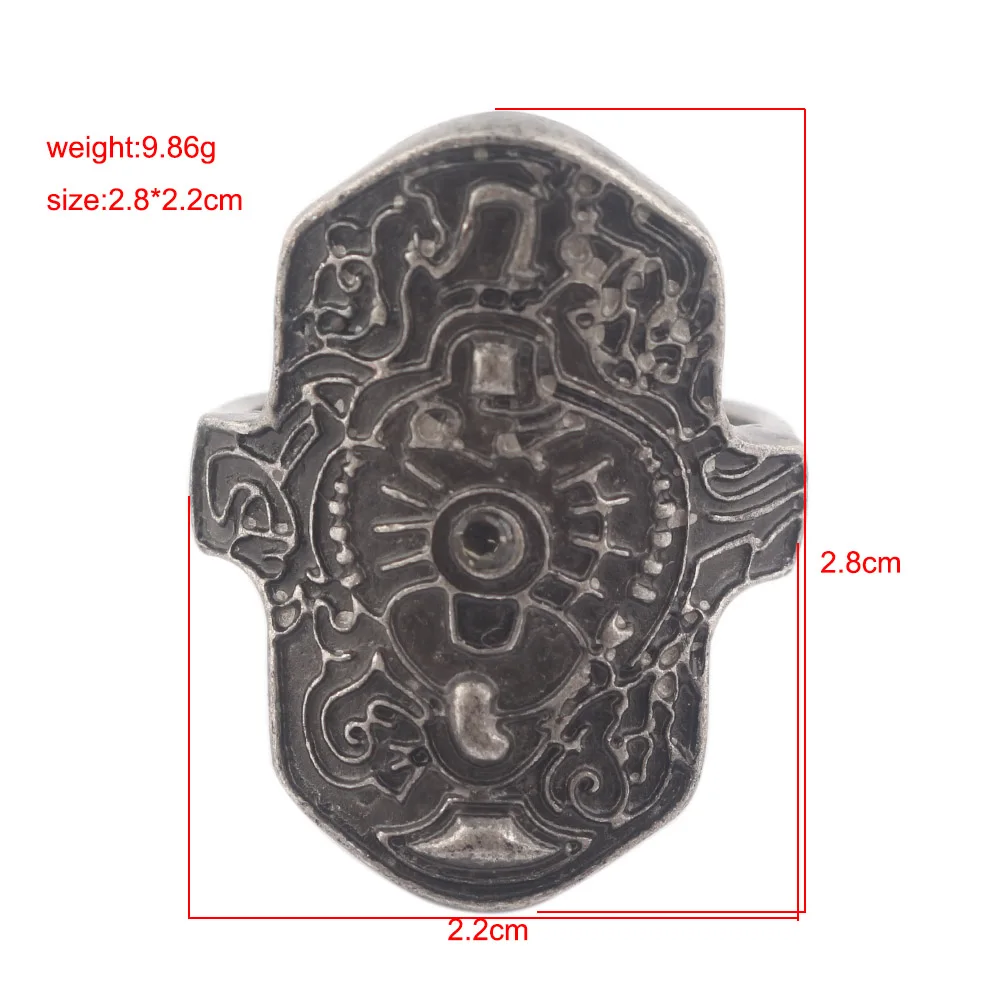 Кольцо из игры SC 3 серии кольца стали с защитой высокое качество винтажный узор